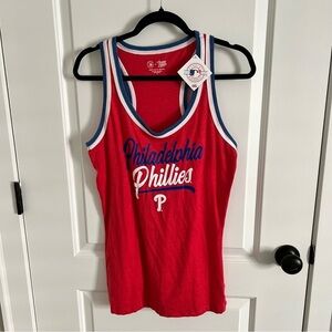 NWT MLB Philadelphia Phillies Tank Top